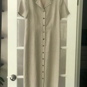 Talbot’s Linen Column Dress